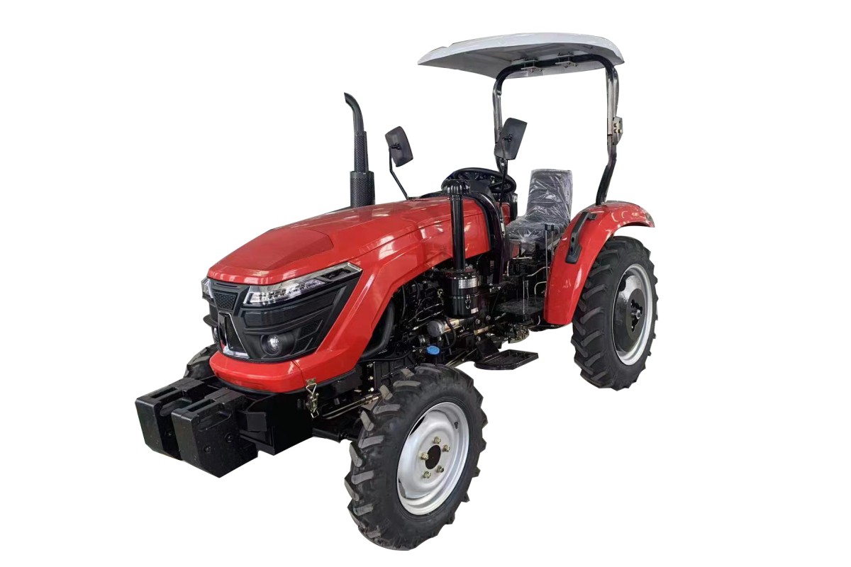 60HP 604 4X4 Equipamentos agrícolas compactos Tratores agrícolas pequenos Mini trator agrícola