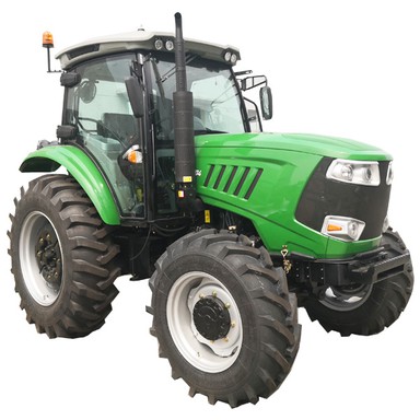 120HP 1204 4WD Trator de colocação de gramados Trator de aração Trator de encosta
